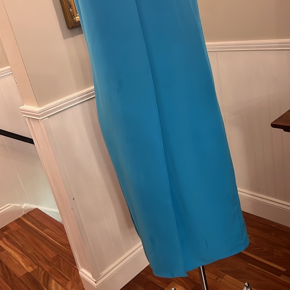 Trina Turk Blue Four Corners Dress. Size 2. Like new - Picture 4 of 11